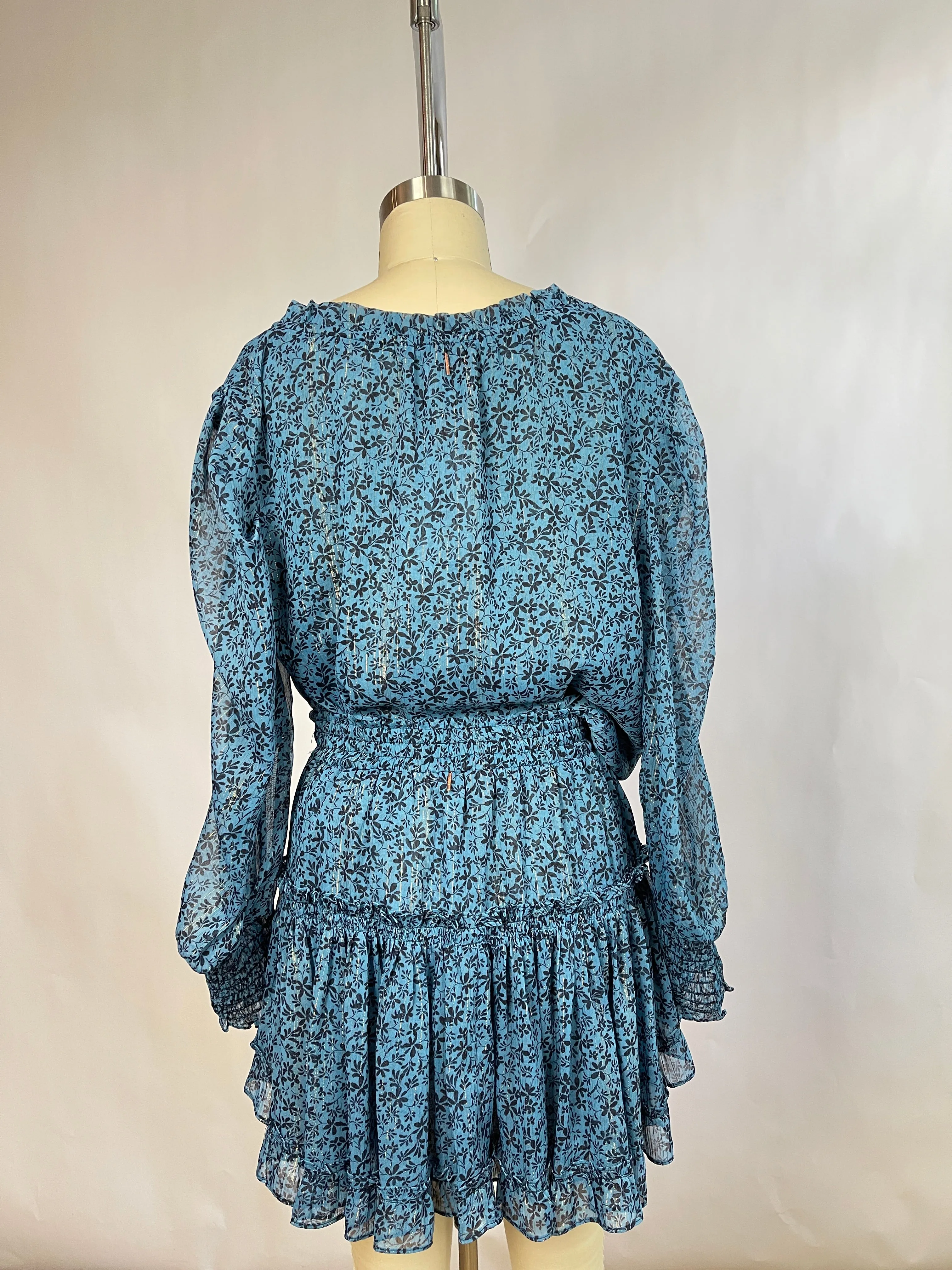 MISA LA Blue Tunic Top (S)