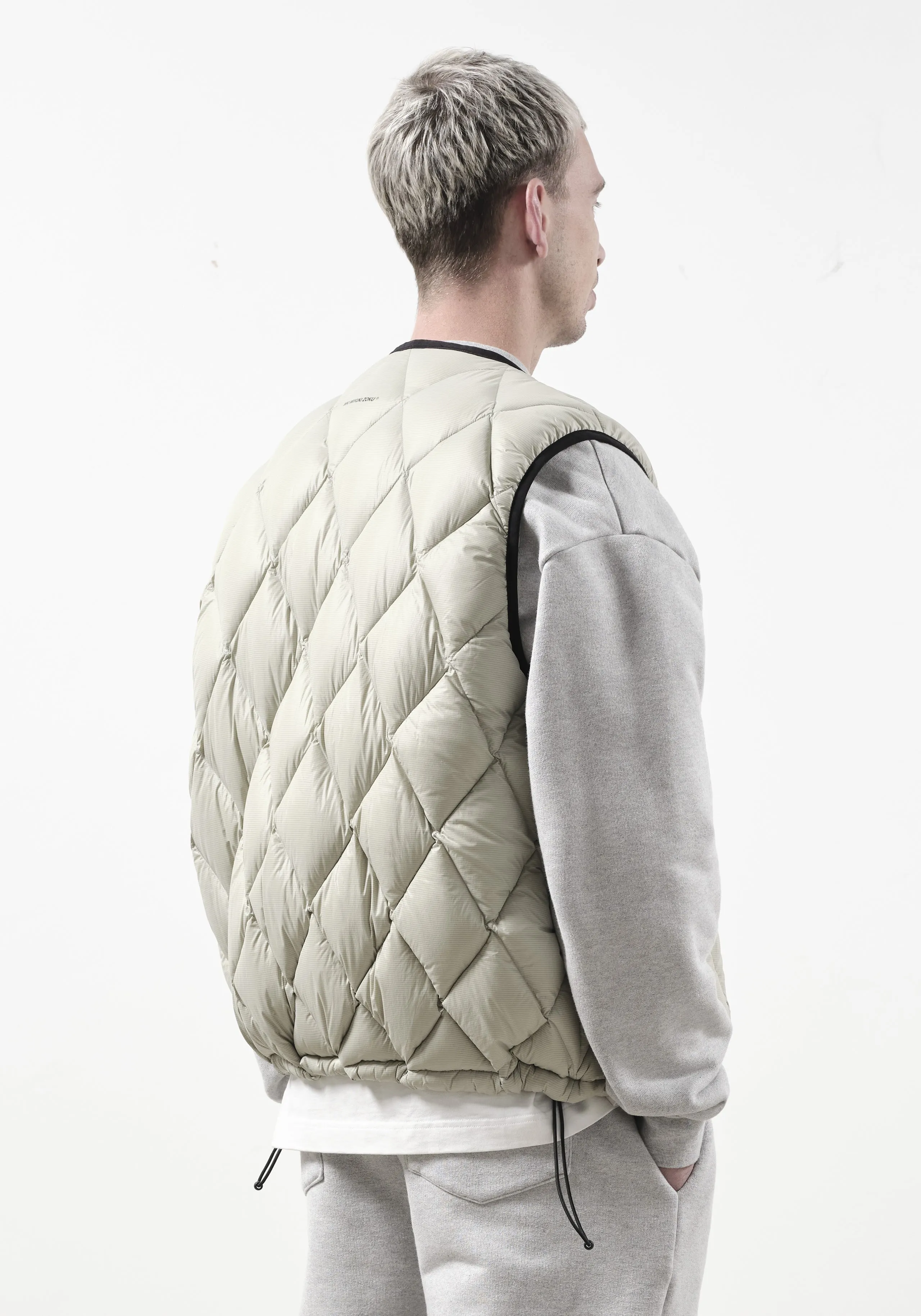 MKI Diamond Quilted Down Vest