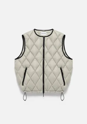 MKI Diamond Quilted Down Vest