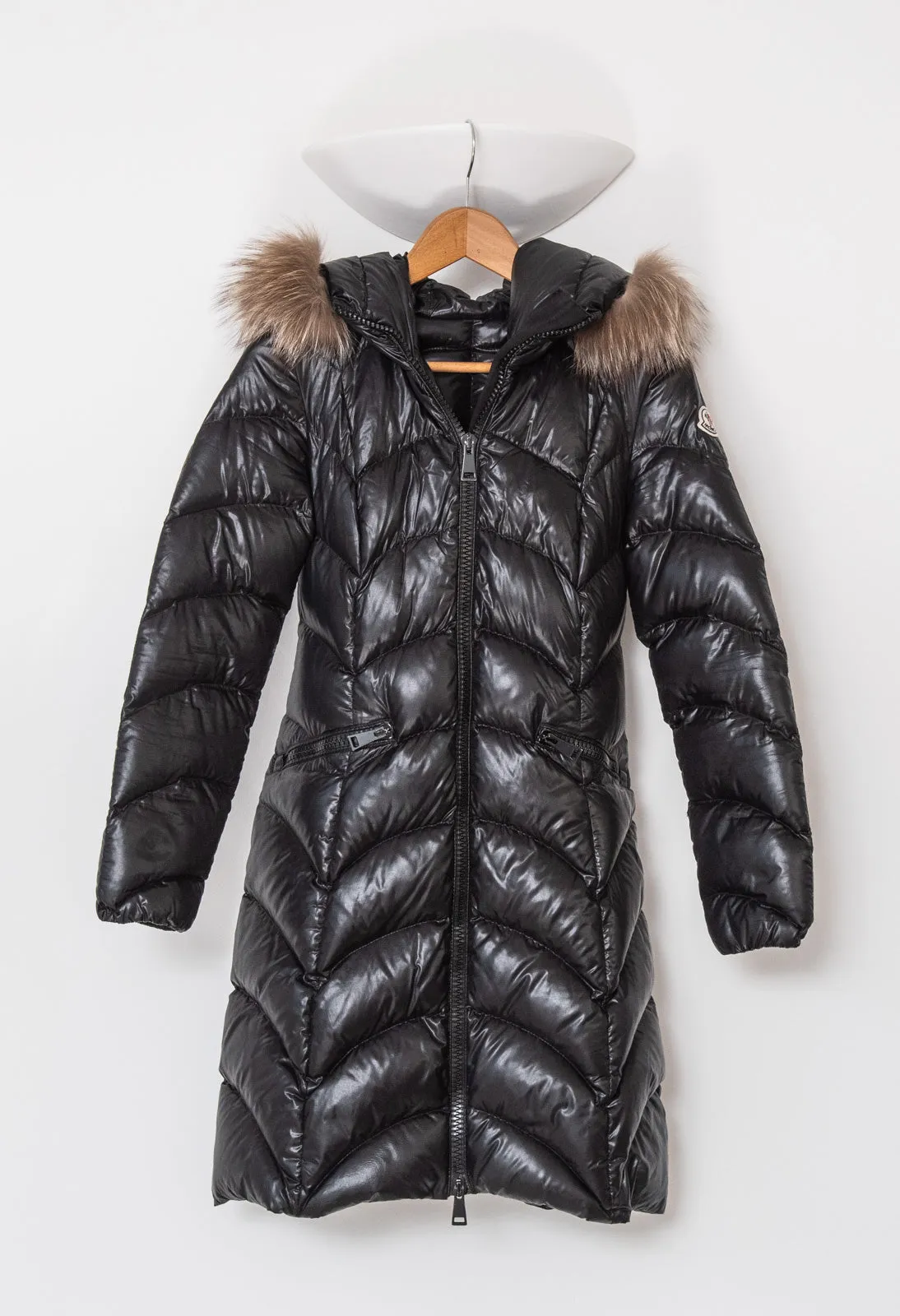 Moncler Albizia Black Coat