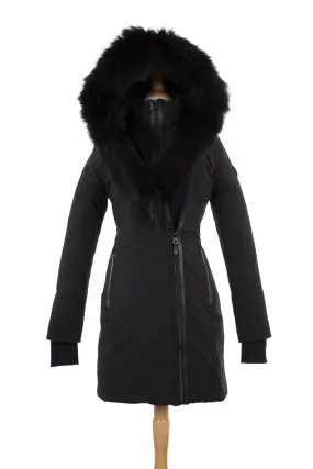 Monkland Down Parka With Fur Trim