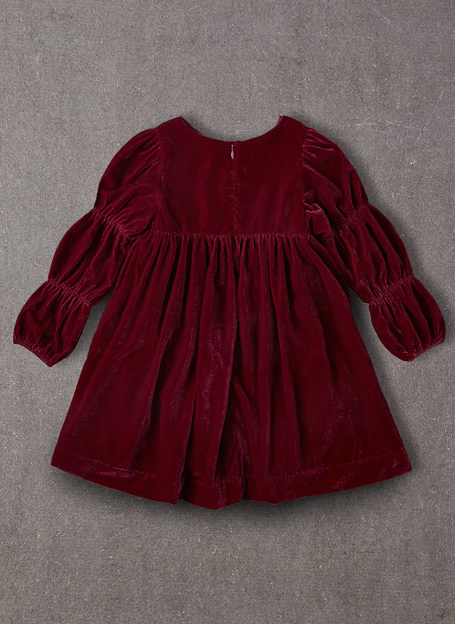 Nellystella Ottilie Dress in Red Velvet