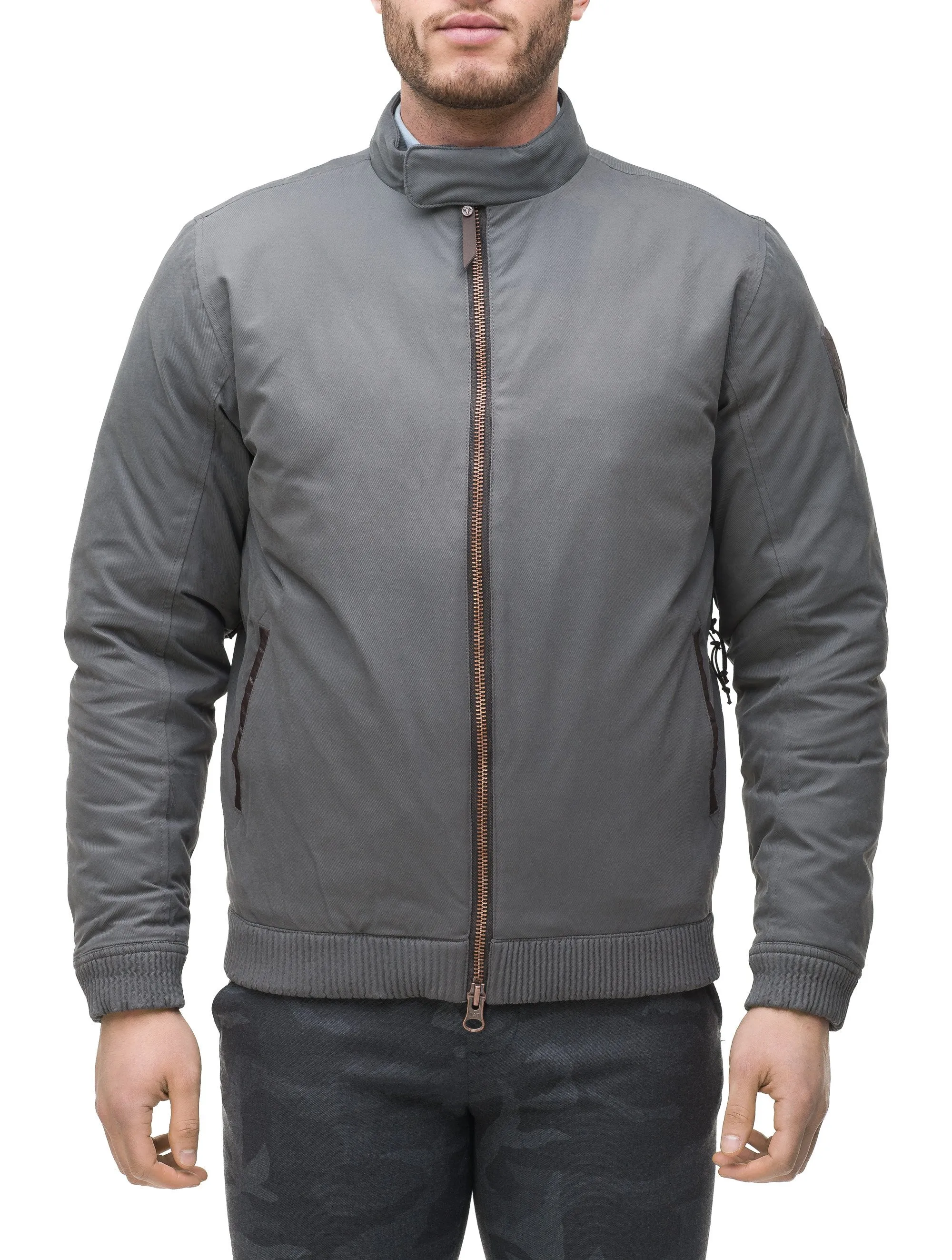 Stylish Mens Bomber Jacket - Lightweight Casual Outerwear for All Seasons