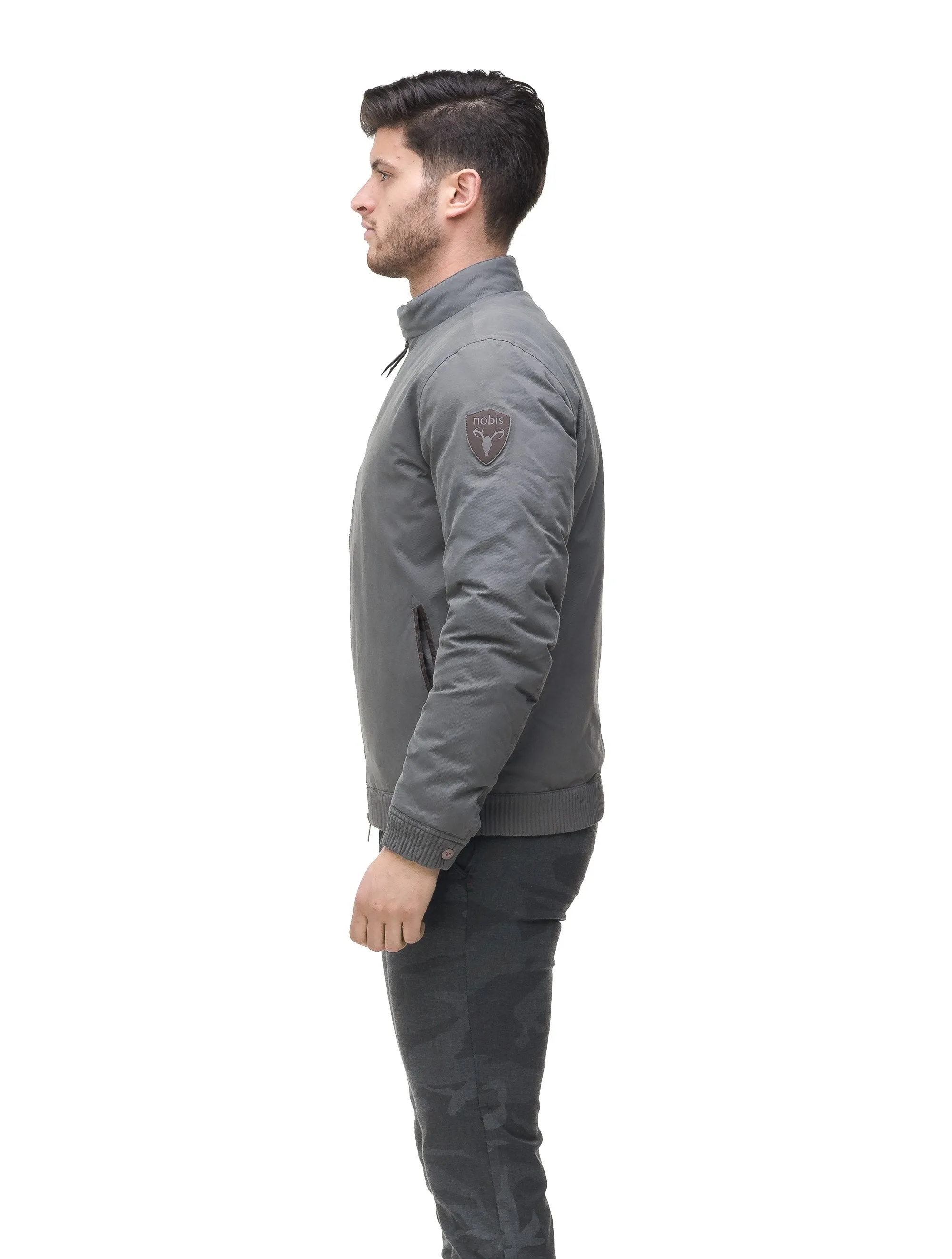 Stylish Mens Bomber Jacket - Lightweight Casual Outerwear for All Seasons