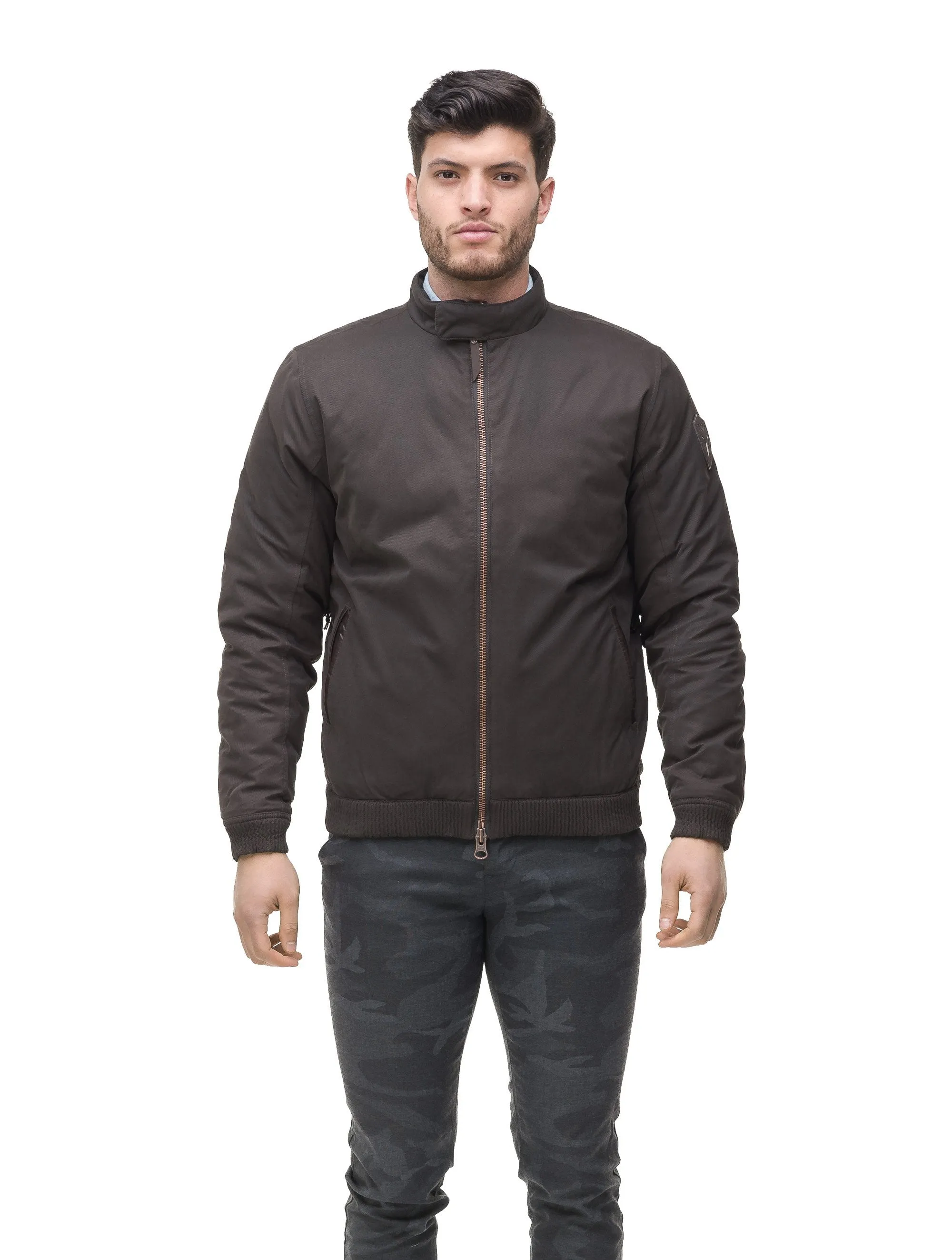 Stylish Mens Bomber Jacket - Lightweight Casual Outerwear for All Seasons