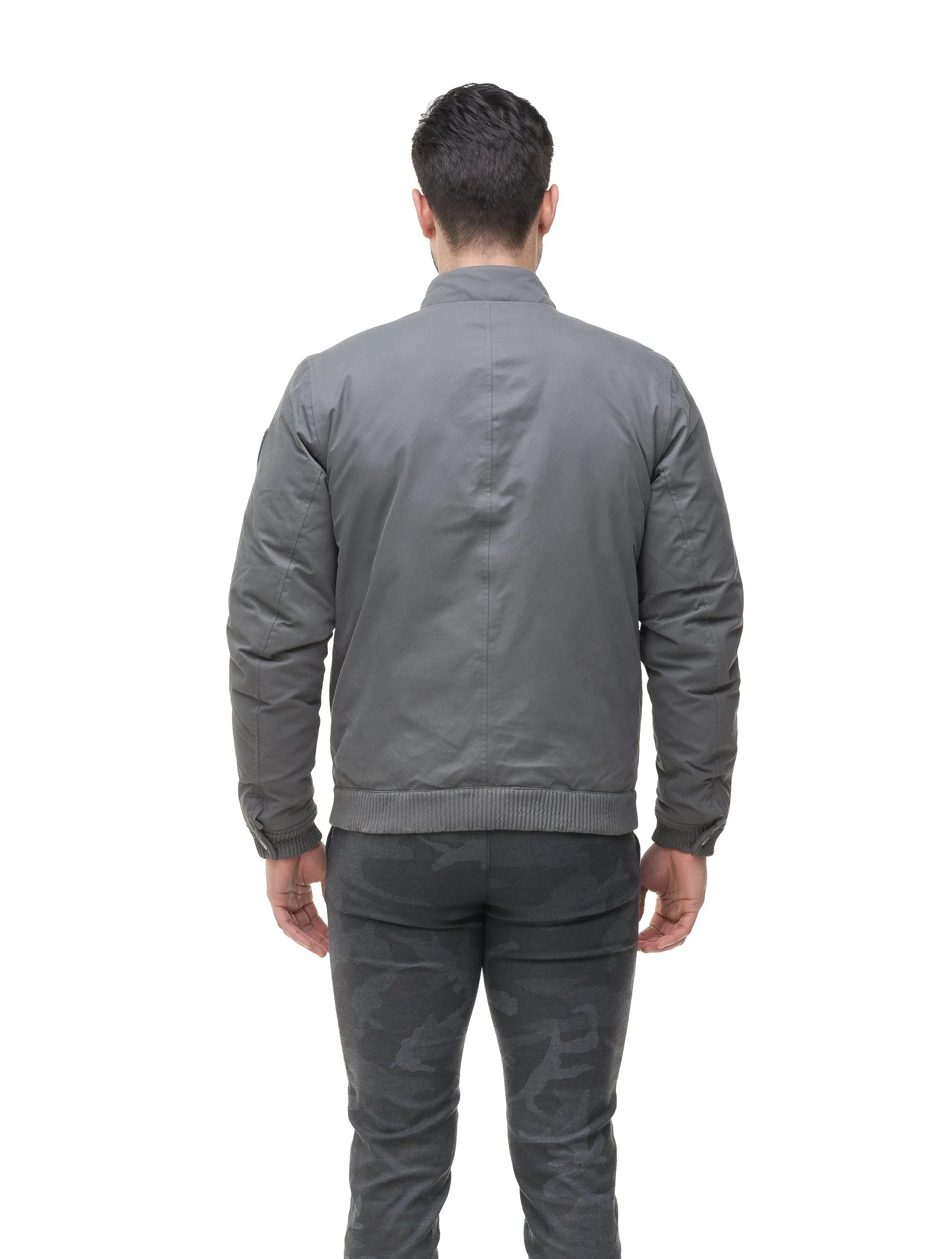 Stylish Mens Bomber Jacket - Lightweight Casual Outerwear for All Seasons