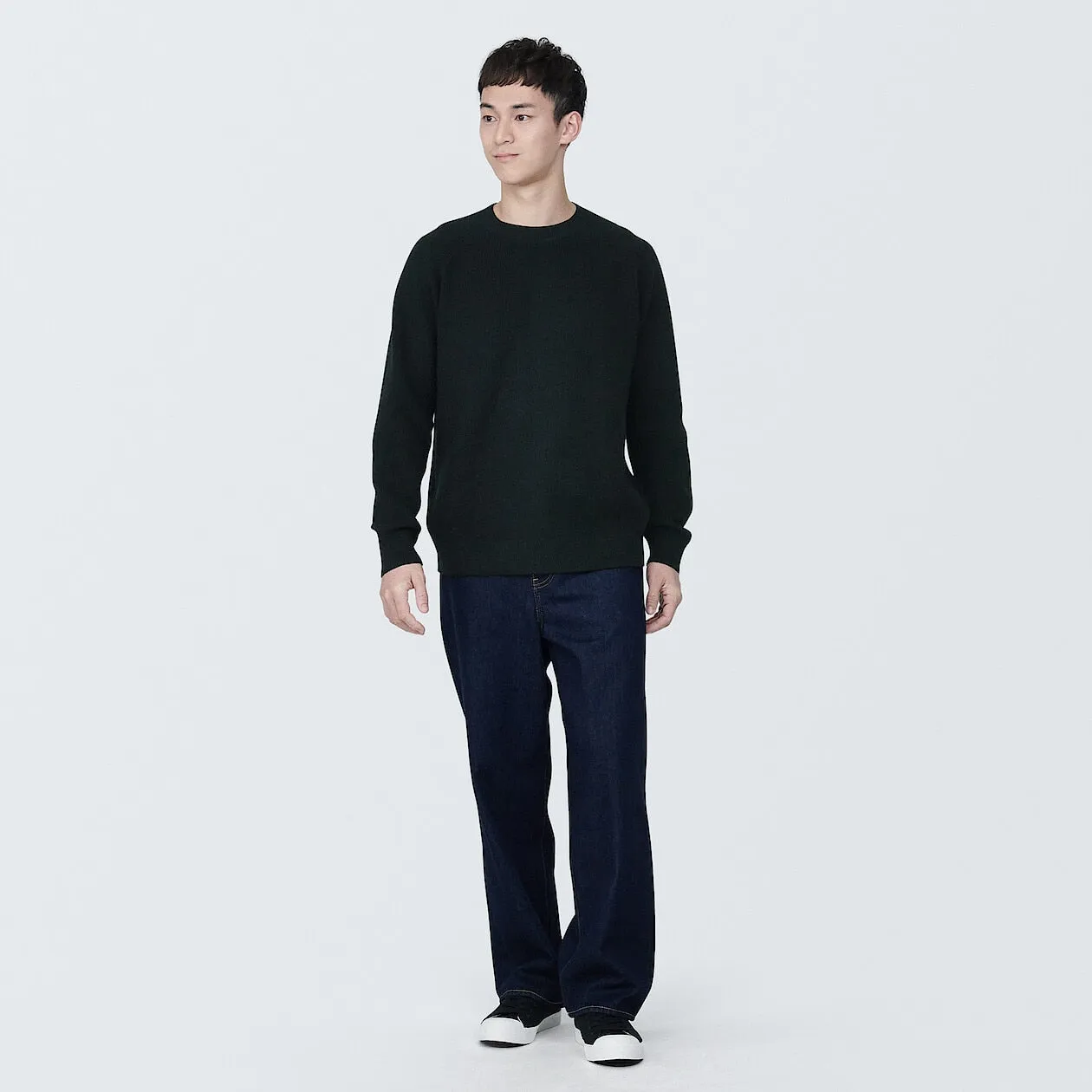 Ribbed Crewneck Sweater