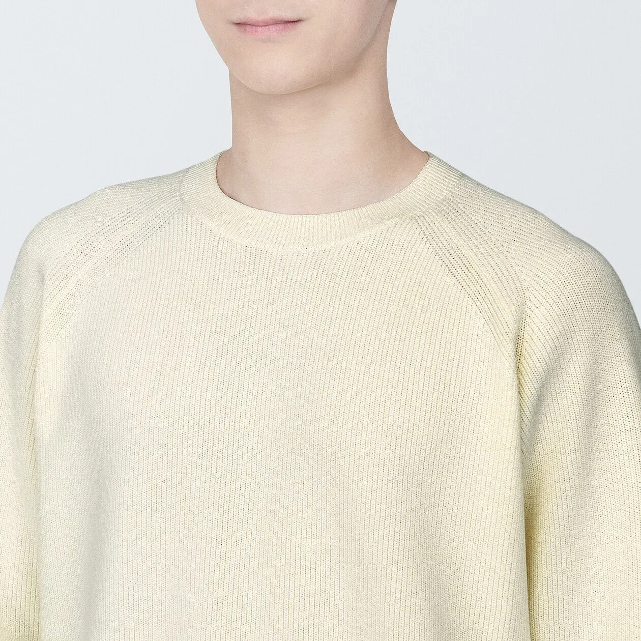 Ribbed Crewneck Sweater