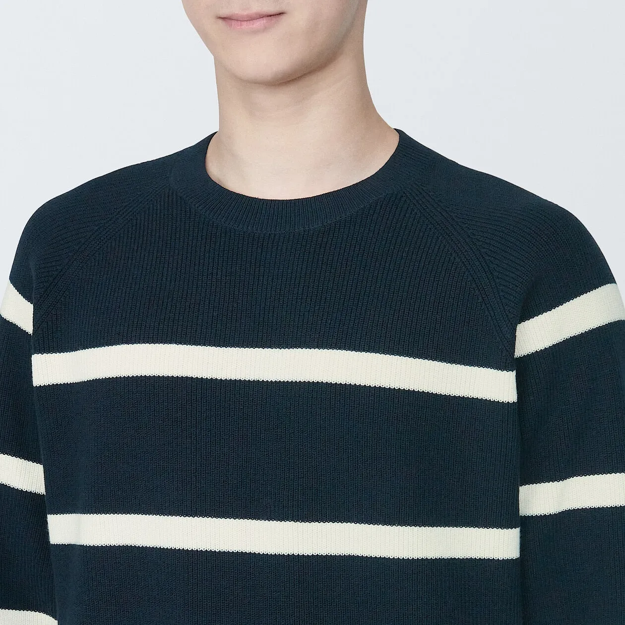 Ribbed Crewneck Sweater