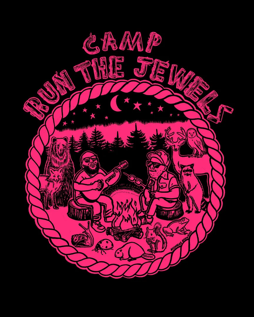 Optimized Title: Run the Jewels Official Summer Camp T-Shirt