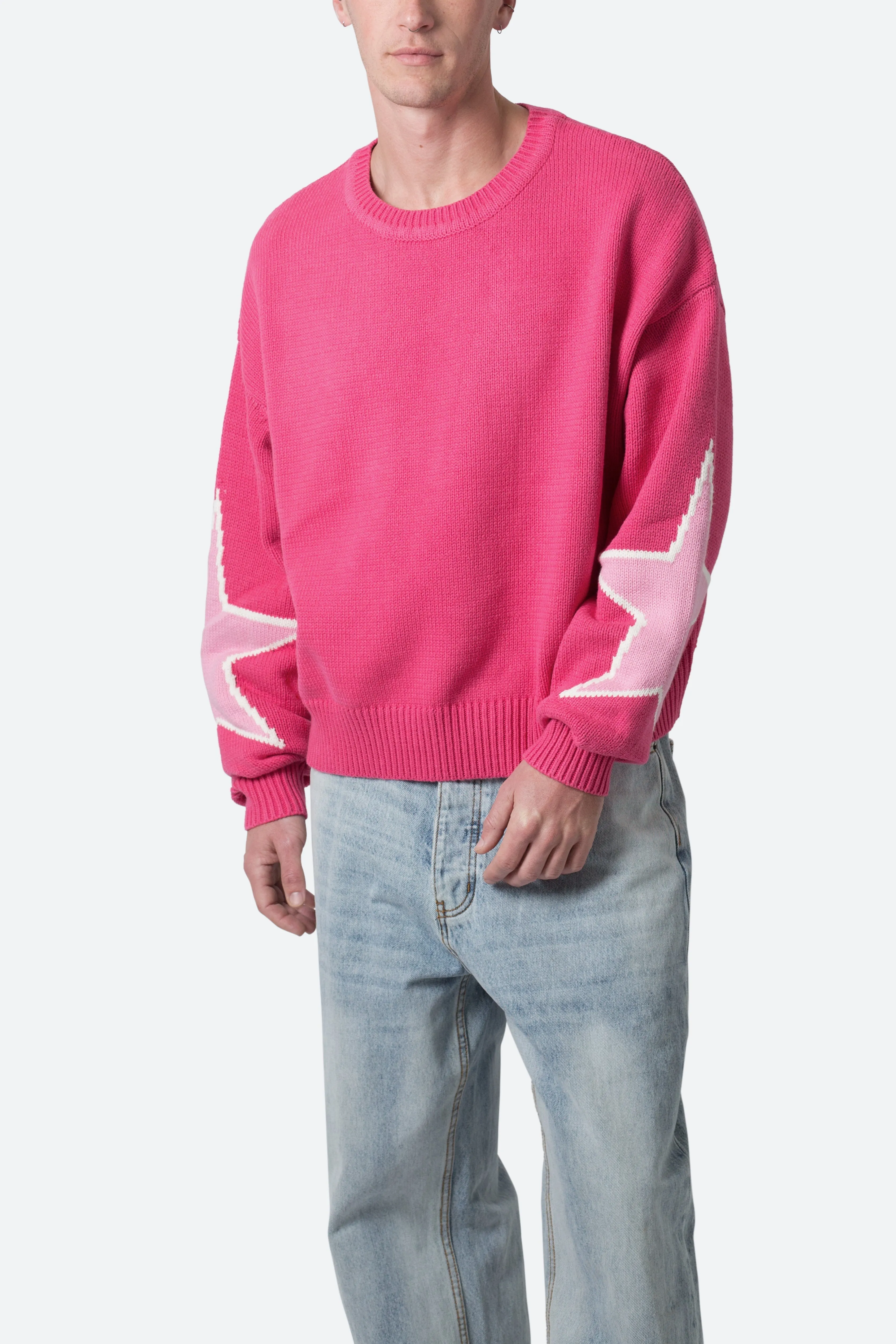 Star Sweater - Pink