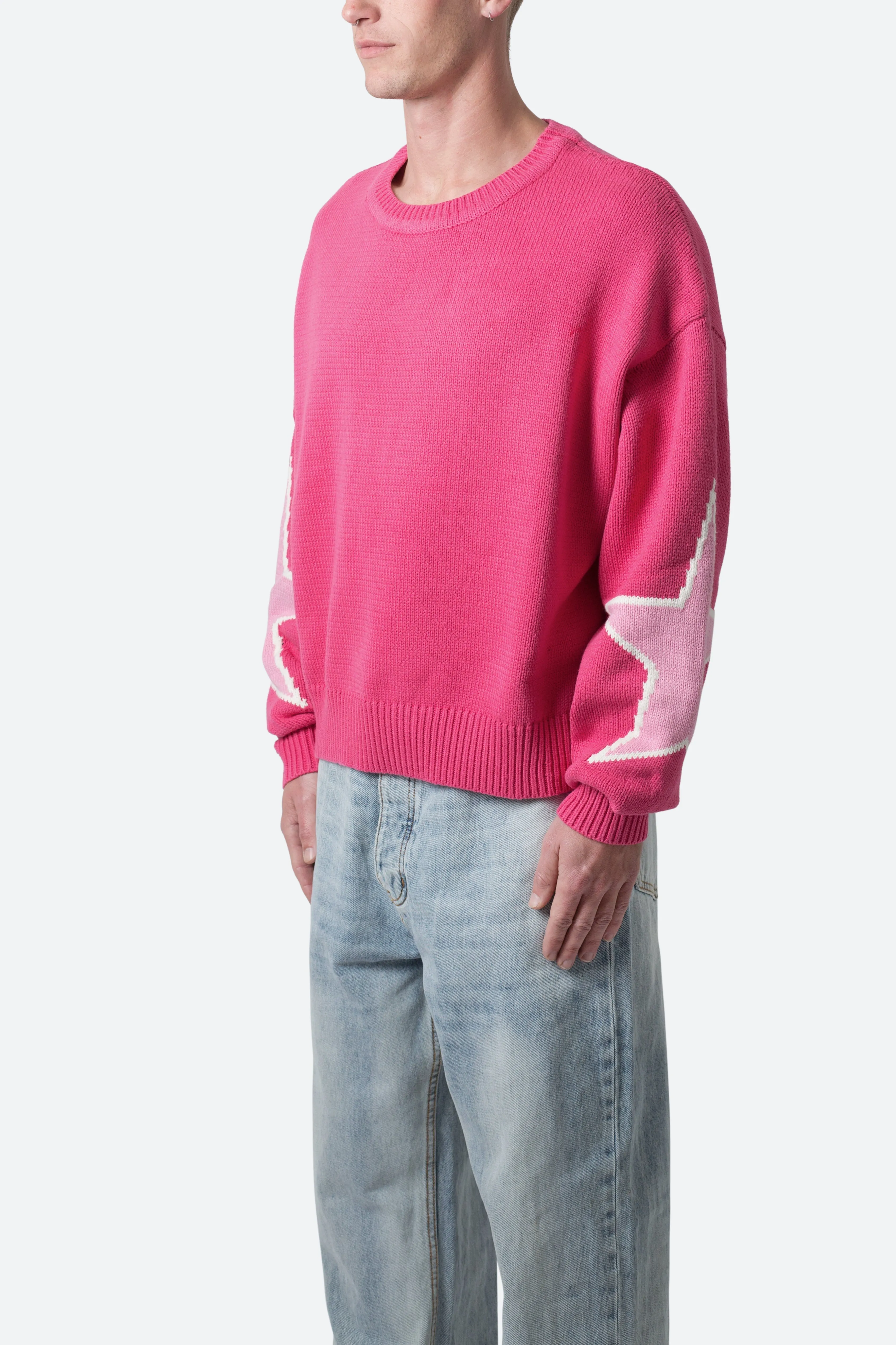 Star Sweater - Pink