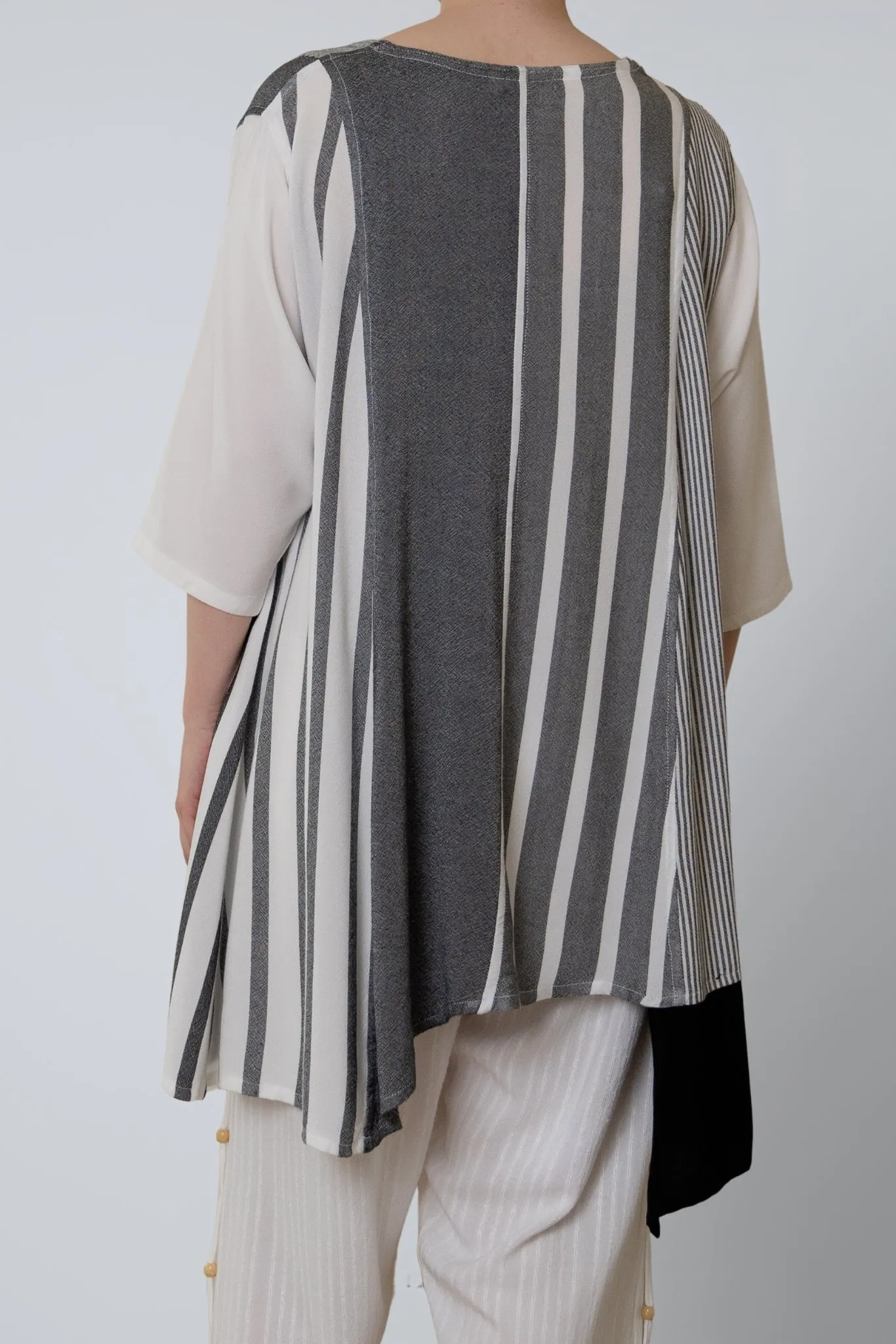 Stripe Tunic - White