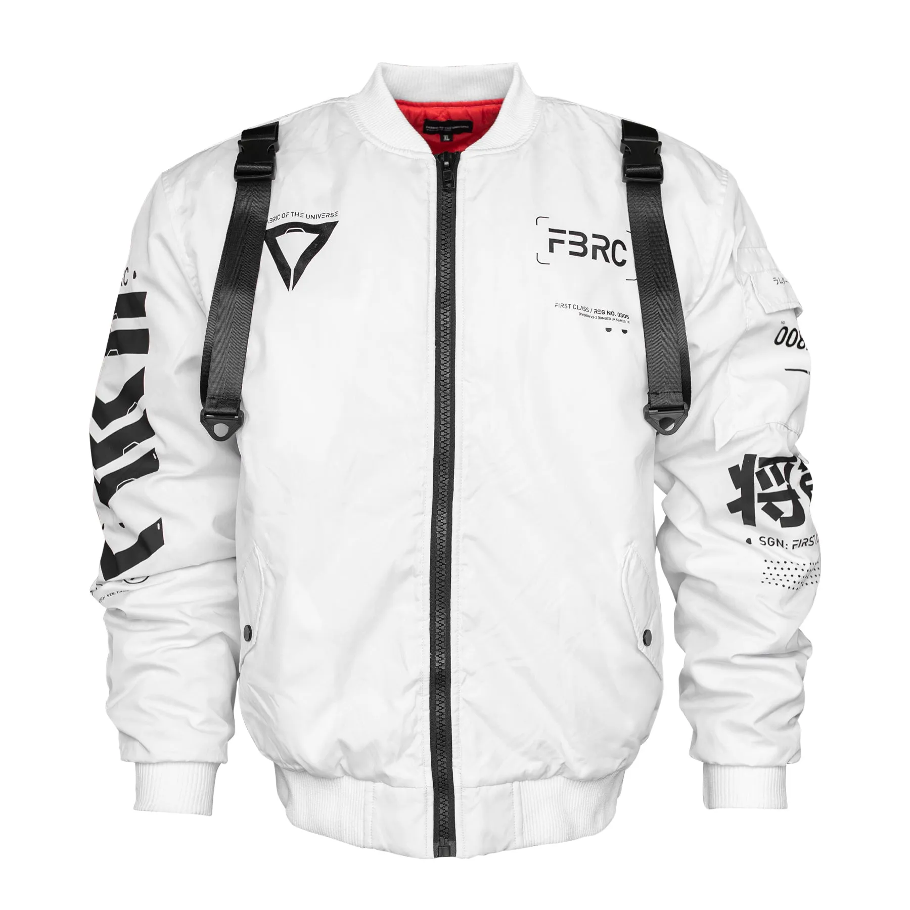 White V3-3 Bomber Jacket - Stylish and Functional Mens Jacket