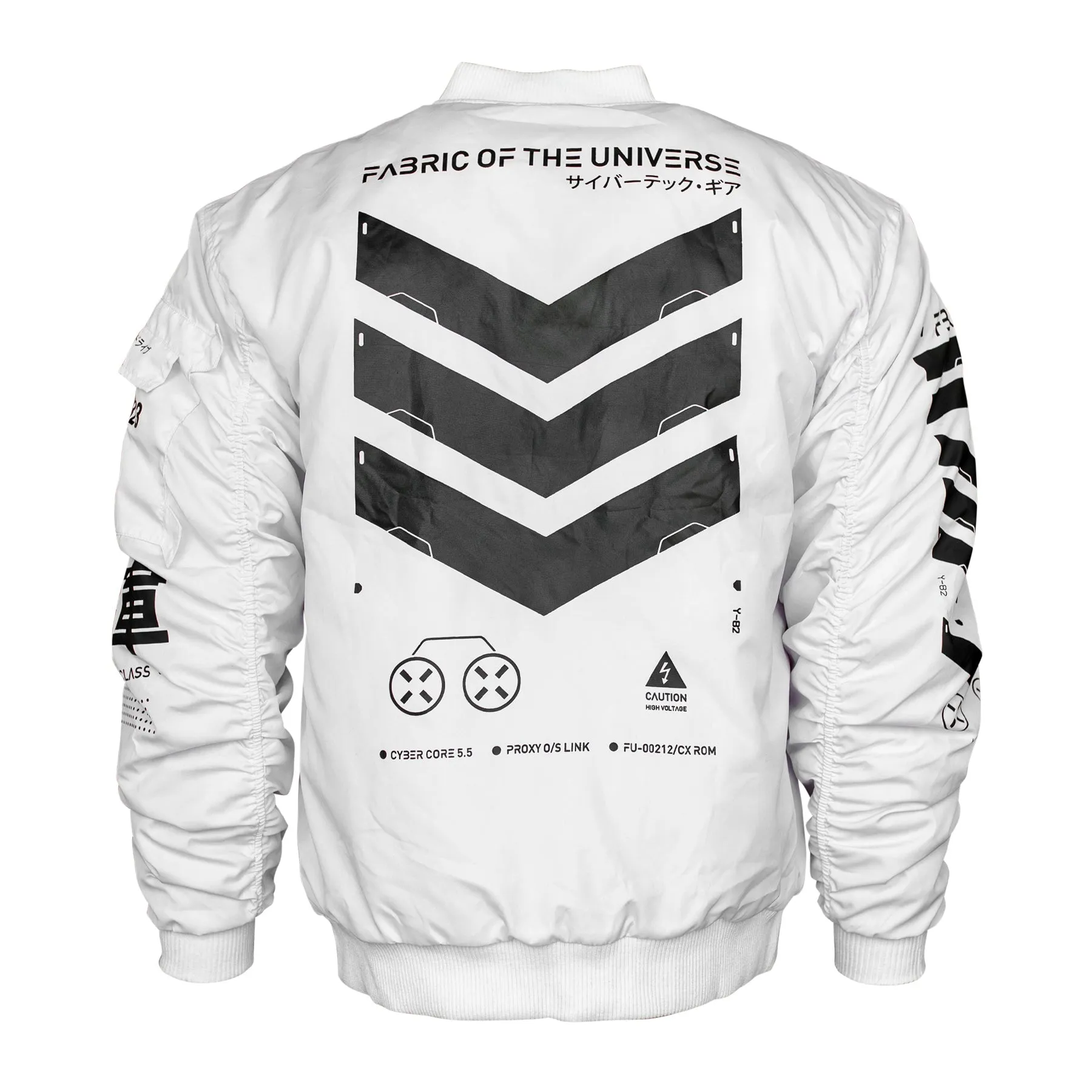 White V3-3 Bomber Jacket - Stylish and Functional Mens Jacket