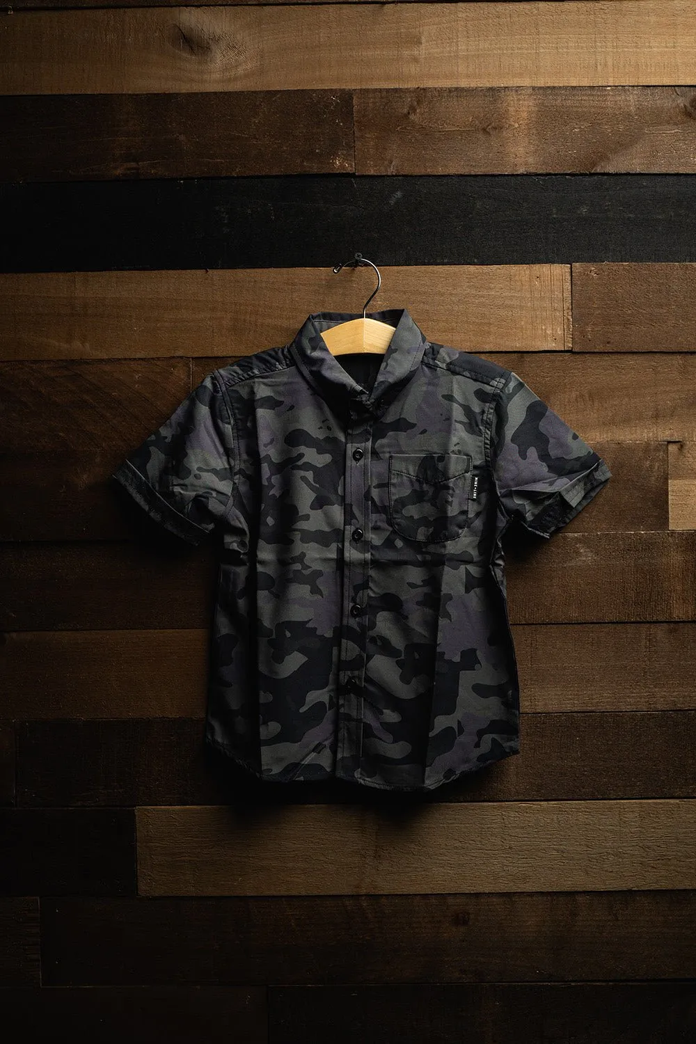 Youth Camo Collection - Casual Button Down Shirt