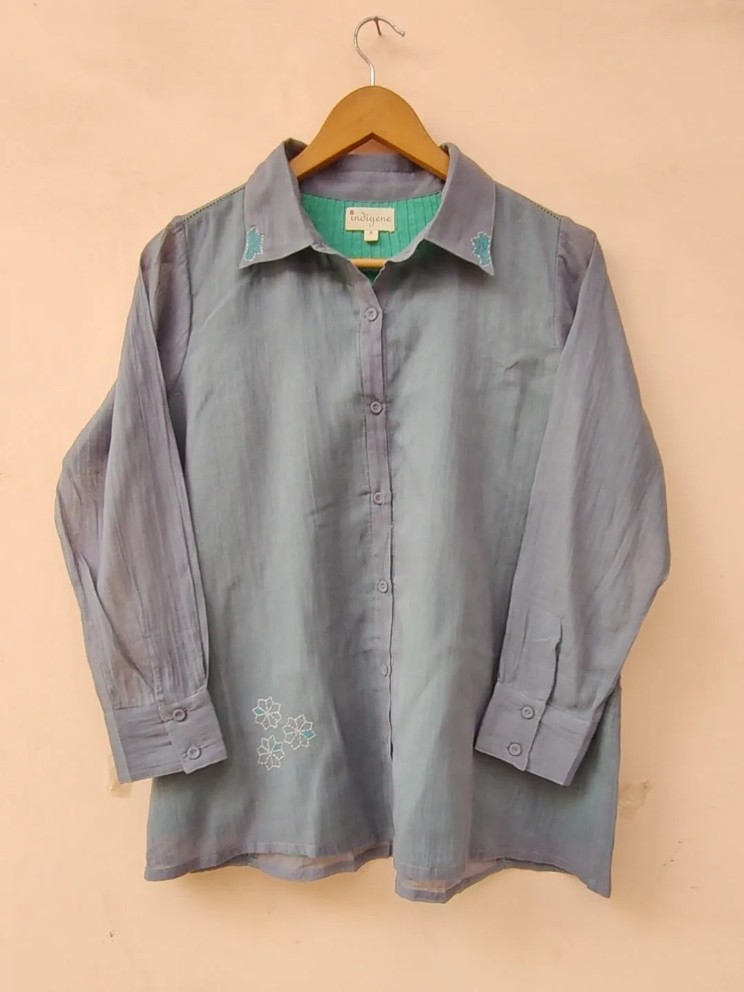 Yuri Voile Button down Shirt